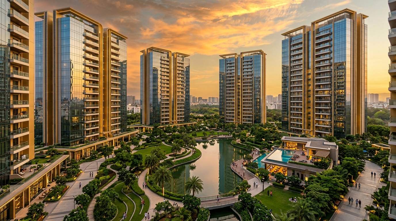 Disha Harmony Gardens Rendering 1